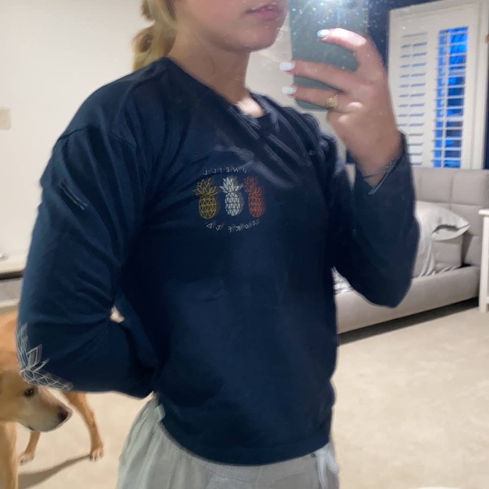 O'neill long sleeve cropped shirt